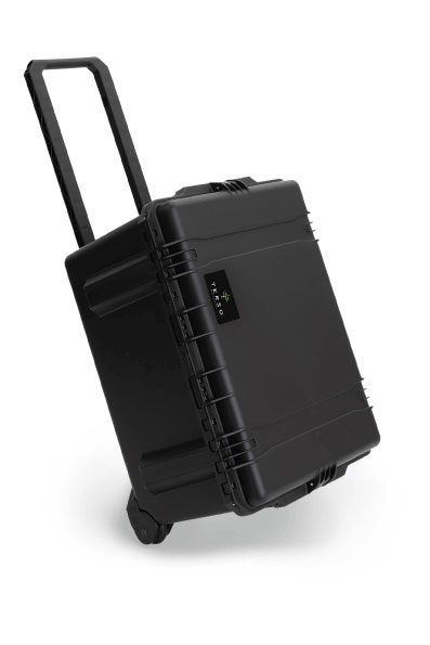 Large RFID Mobile Case for tracking inventory in the field