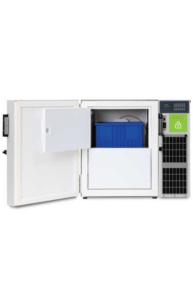 Ultra Low Temperature Freezer utilizing smart technology to track inventory for healthcare