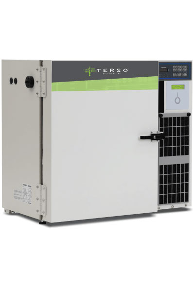 Under Counter ULT RFID Freezer open for inventory management