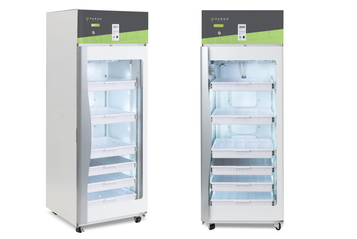 The large rfid refrigerator has secure access to keep all of your cold chain items under lock and key. Track products in real time and have total visibility of your inventory. See the large RFID refrigerator at HIMSS 2020