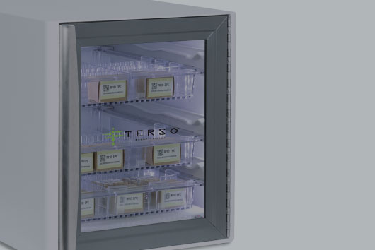 Countertop RFID Cabinet managing smaller, high-value inventory in a hospital, lab, dental office, or pharmacy