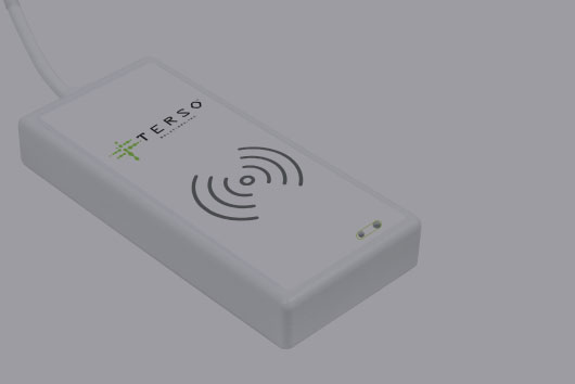 RFID tag reader for use in hospitals, labs & stockrooms to read tags quickly and save time