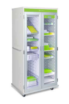 The Large Secured Access Cabinet is the perfect solution for securely storing inventory without RFID