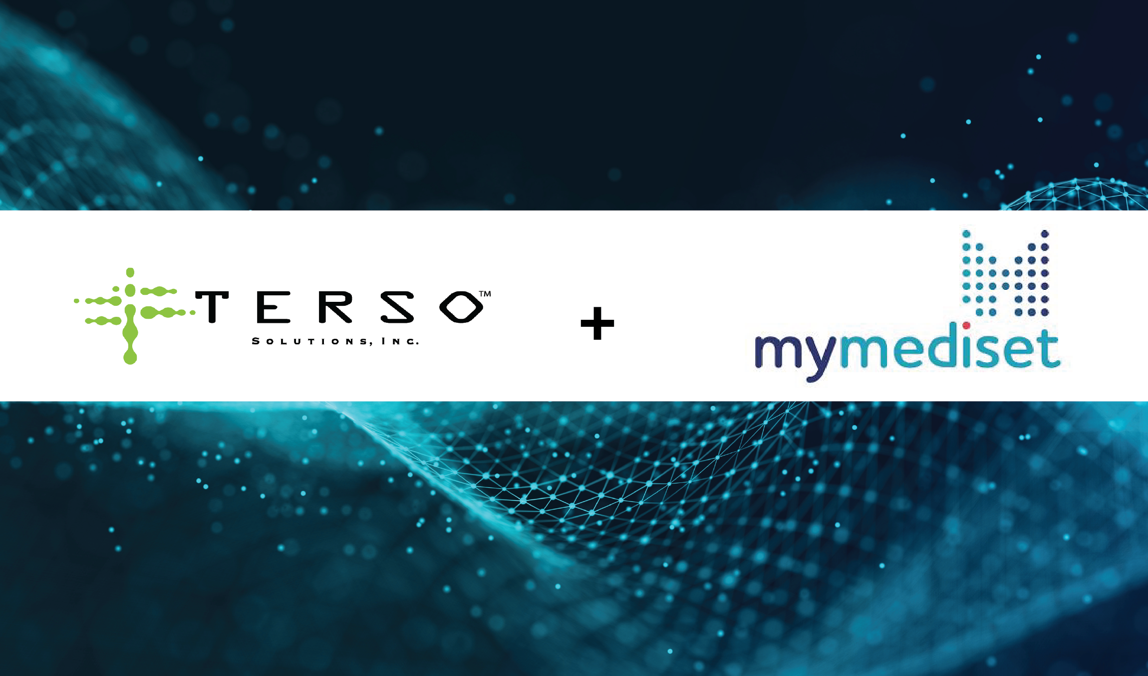 Terso Solutions partners with mymediset to deliver a revolutionary supply chain platform.